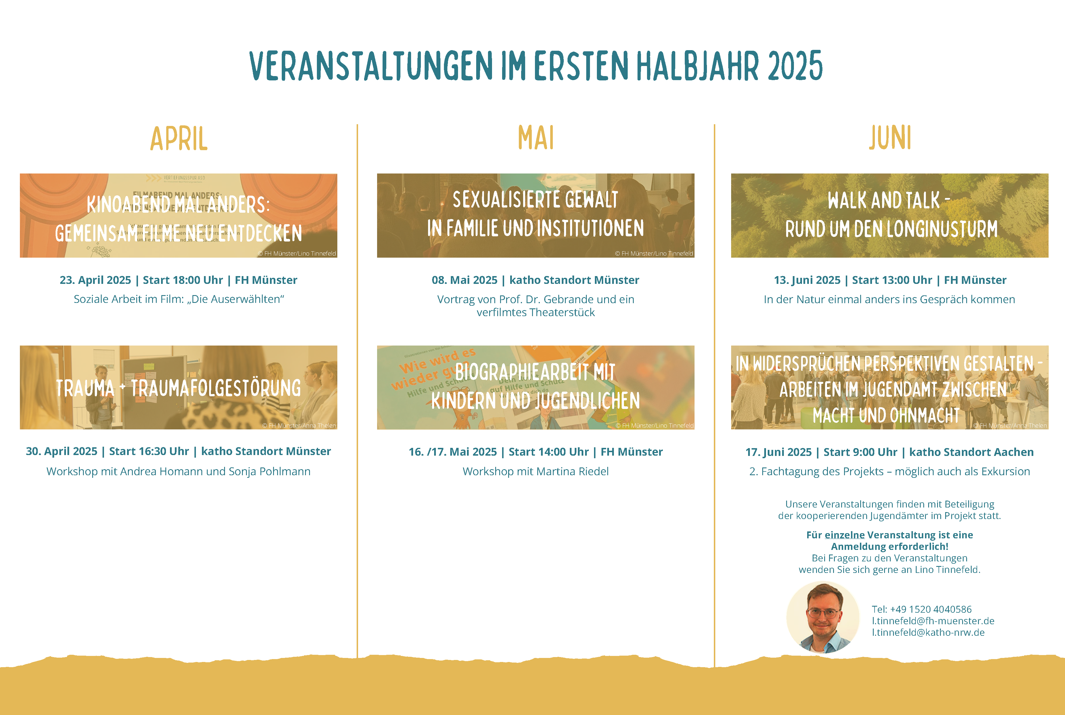 Die Veranstaltungsreihe „Go-ASD: Shorts“ (Sommersemester 2025)