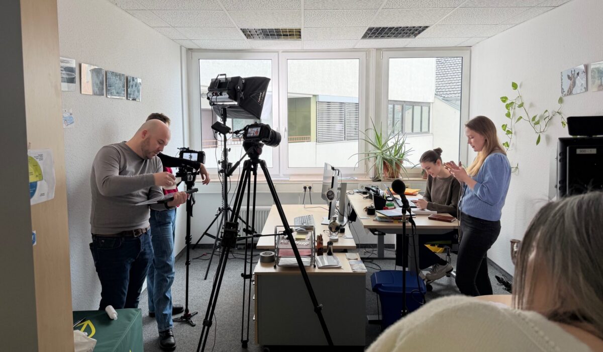 Lehre mal anders – Dreharbeiten zum Münsteraner Kooperationsseminar „Die Praxis erproben“